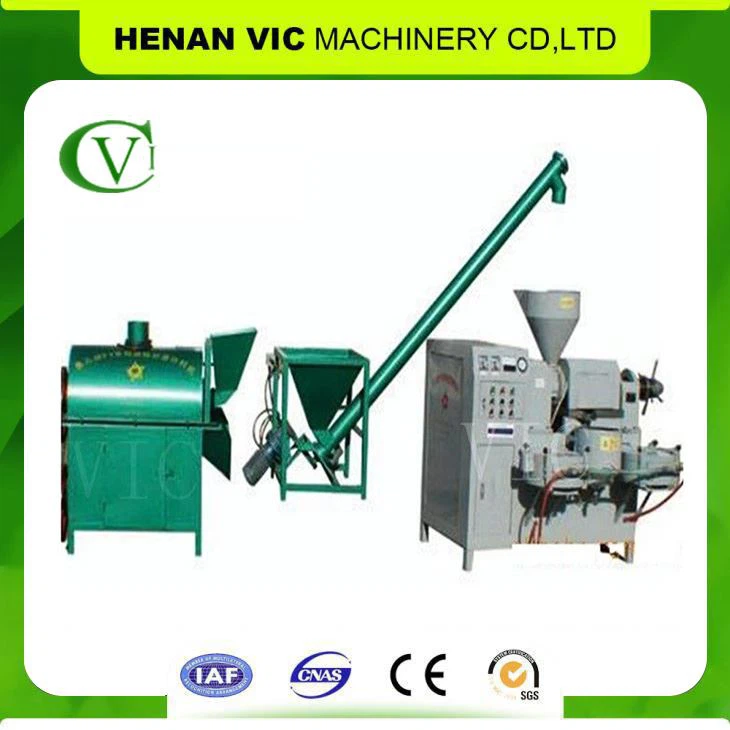 Vienkārša zemesriekstu eļļas prodution line eļļas preses mašīna